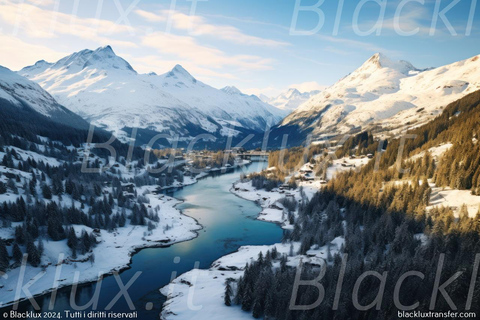 ZERMATT/TASCH: FRÅN FLYGPLATSEN MILAN MALPENSA TILL ZERMATT/TASCH