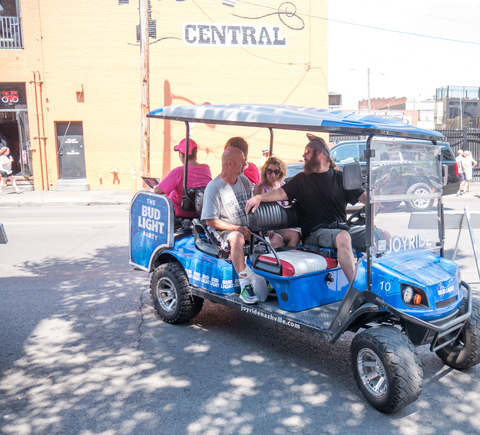 Sightseeing on wheels