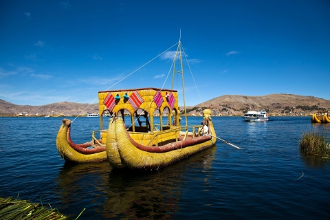 Puno: Wycieczka na wyspy Uros i Taquile łodzią motorową