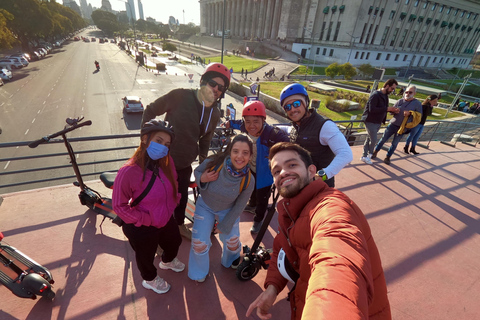 Buenos Aires in one day in electric scooter