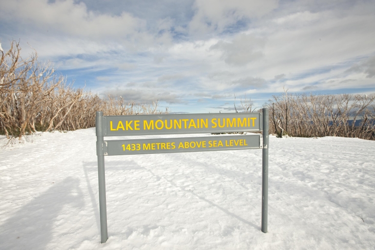 Vanuit Melbourne: sneeuwpret op Lake Mountain