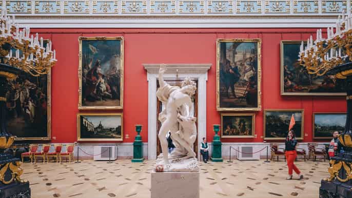 st. petersburg führung ohne anstehen in der eremitage