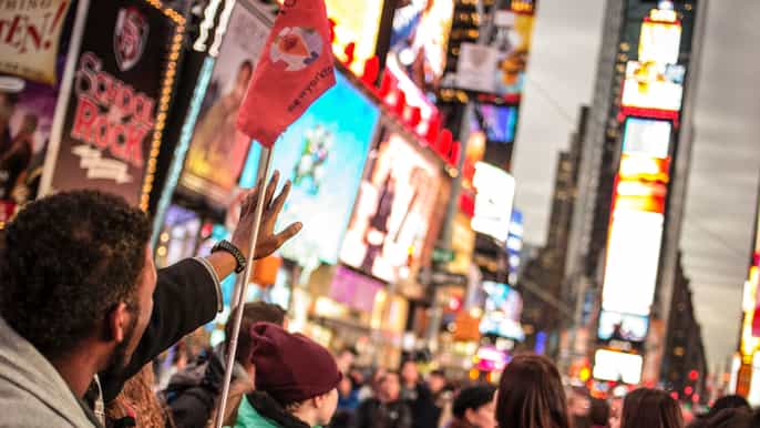 excursão broadway e times square com ator profissional