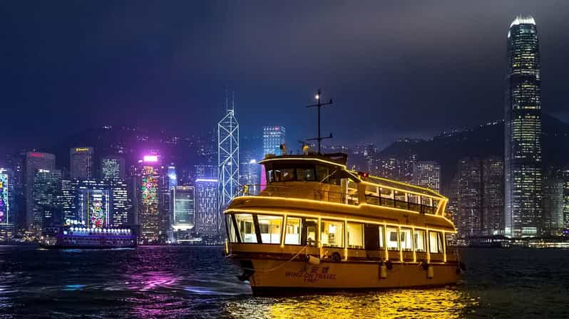 victoria harbour night cruise