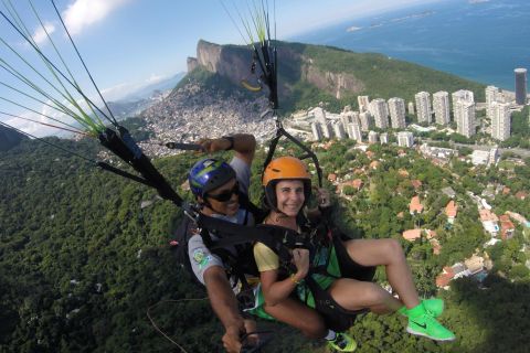 Рио-де-Жанейро: полет на параплане в тандеме