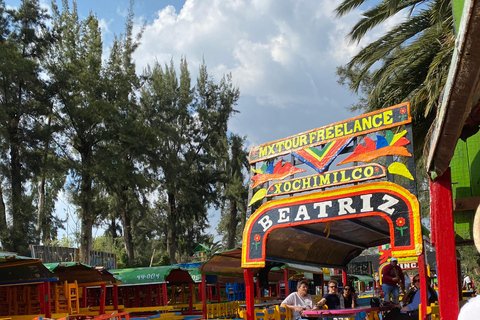 Mexico : Coyoacan, maison de Frida Kahlo, CU et Xochimilco