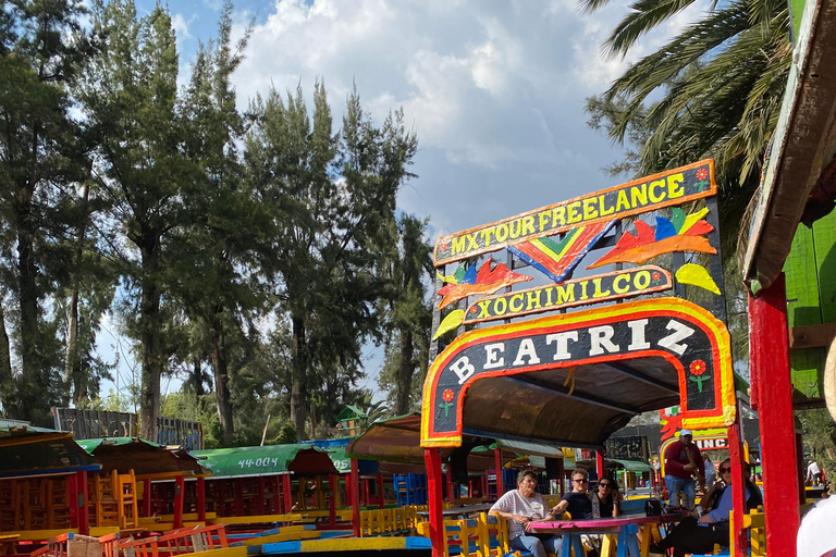 Mexico : Coyoacan, maison de Frida Kahlo, CU et Xochimilco
