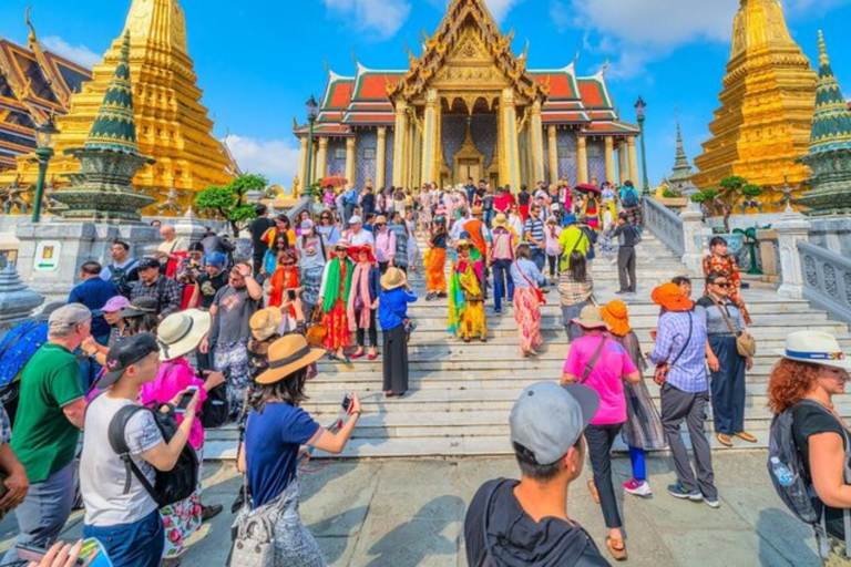 Grand Palace, Temples, Canal Private Tour [Optional Luxury] Private tour in English with Standard Vehicle