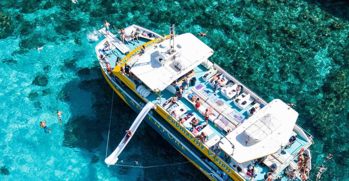 Bugibba: Gozo, Comino og Blue Lagoon Sightseeing Cruise