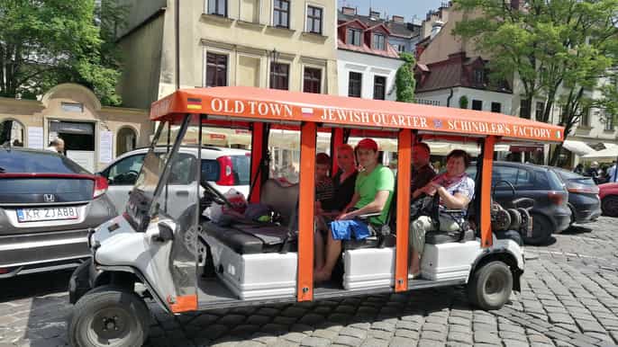 krakow private 2hour sightseeing tour by electric car