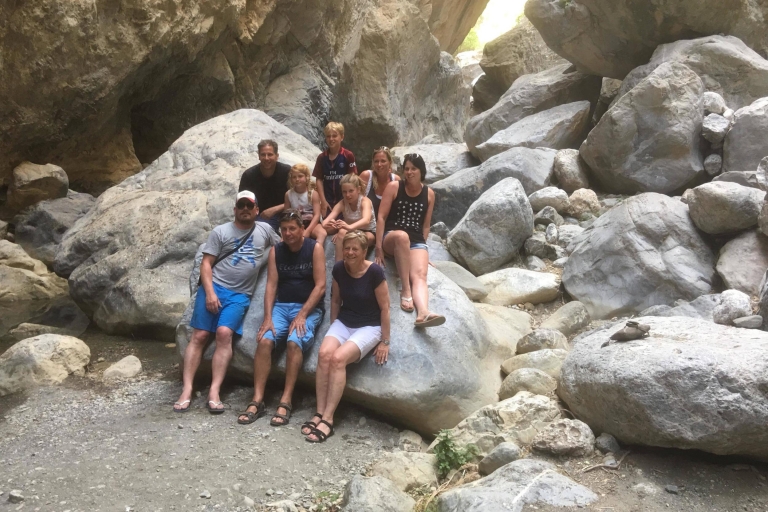 Z Agios Nikolaos: wąwóz Sarakina i wycieczka po południowym wybrzeżuKreta: całodniowy wąwóz Sarakina i South Coast Tour