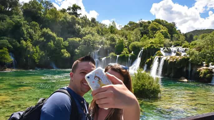 from split krka national park entry waterfalls day tour