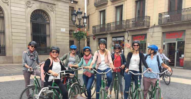 Barcelona Gesichter der City Bike Tour GetYourGuide