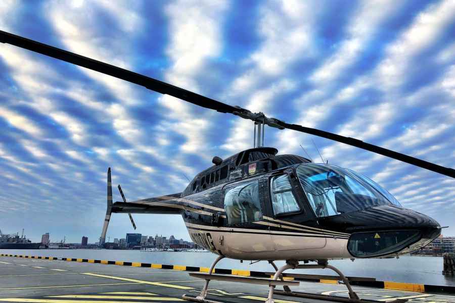 Baltimore: 15-minütiger Hubschrauberflug. Foto: GetYourGuide