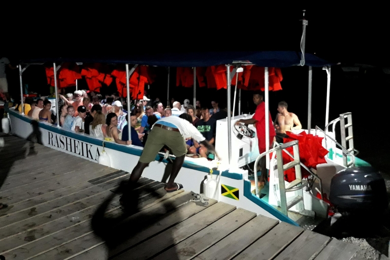 Jamaica: Bioluminescent Lagoon Boat Cruise with Transfers From Trelawny Hotels - Royalton & Excellence