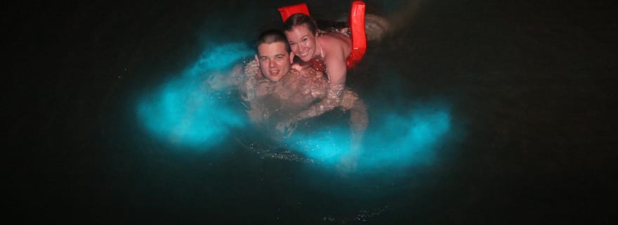 Jamaïque : croisière en bateau sur le lagon bioluminescent avec transferts