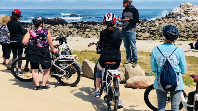 monterey 17mile drive guided ebike tour