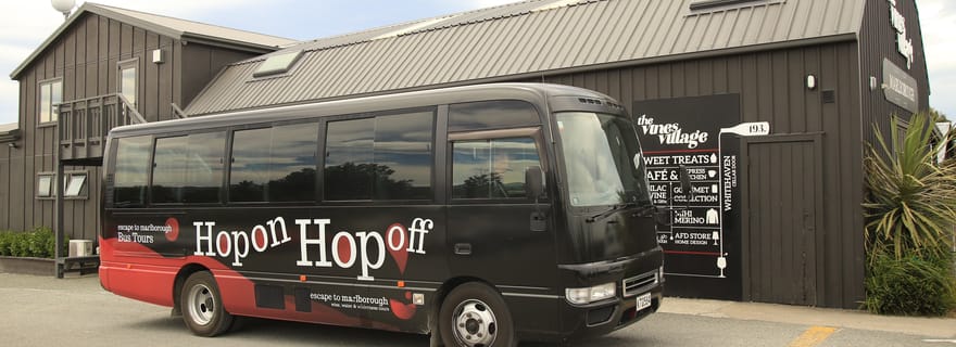 Marlborough : visite des vignobles, brasseries et merveilles en bus à arrêts multiples