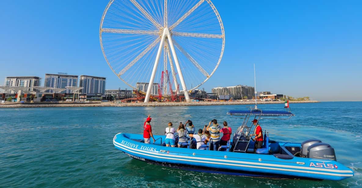 Dubai Speedboat Tour: Marina, Atlantis, Palm & Burj Al Arab