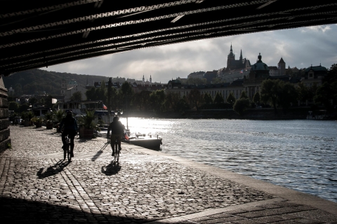 Tour caché à vélo à Prague