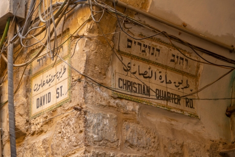 Z Tel Awiwu lub Jerozolimy: Jerozolimska 3-godzinna wycieczka pieszaPółdniowa wycieczka do Jerozolimy z Tel Awiwu