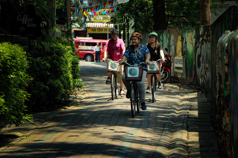 Chiang Mai: tour in bicicletta della città vecchia di mezza giornata