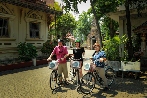 Chiang Mai: tour in bicicletta della città vecchia di mezza giornata