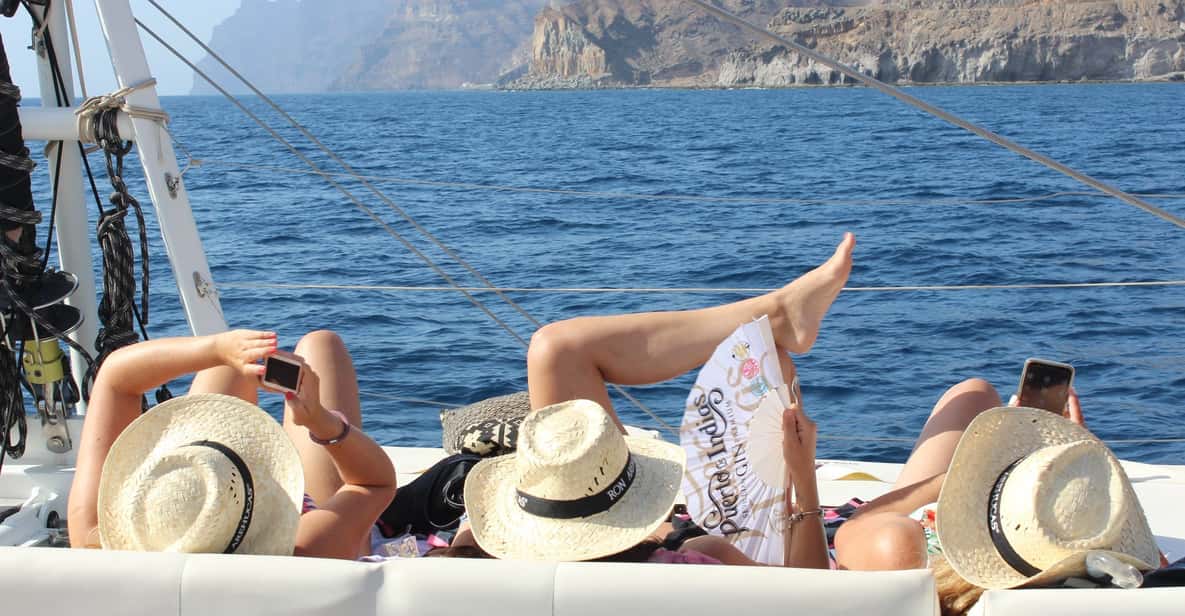 Gran Canaria: Half-Day Luxury Catamaran Cruise with Food
