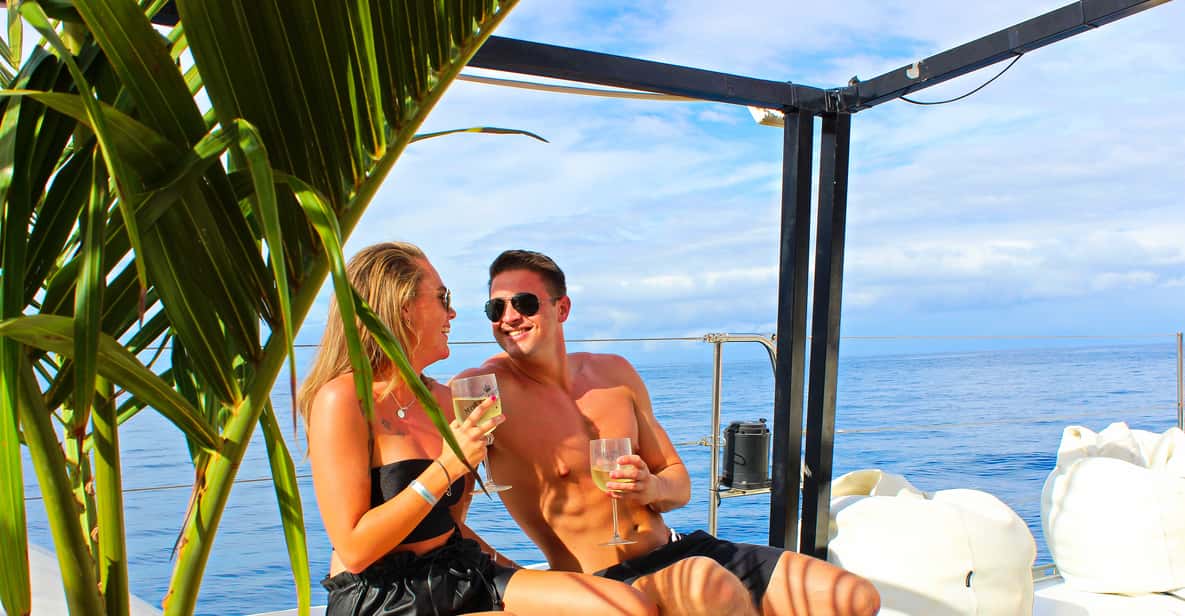 Gran Canaria: Half-Day Luxury Catamaran Cruise with Food