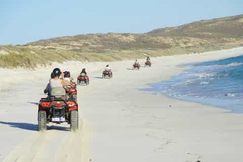 Hurghada: Sunset Quad Tour Along the Sea and Mountains