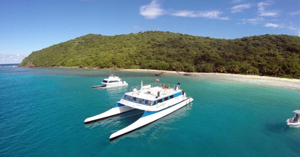 From Fajardo Full Day Culebra Islands Catamaran Tour San Juan Puerto Rico Getyourguide