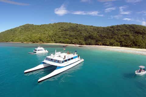Ab Fajardo: Katamaran-Tagestour zur Insel Culebra
