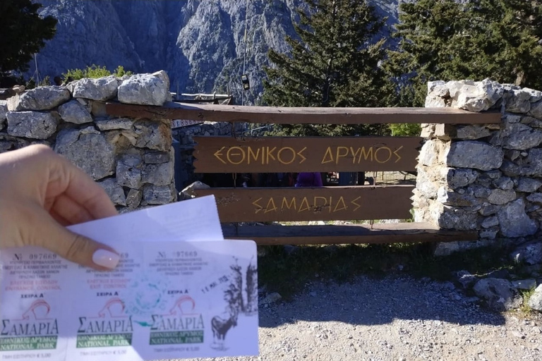 Depuis Georgioupolis : transfert vers les gorges de SamariaTransfert vers les gorges de Samaria sans guide de randonnée