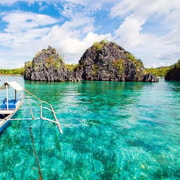 Coron: Coastal Cliffs, Beach & Malcapuya Island Hopping Tour Coron: Coastal Cliffs, Beach & Malcapuya Island Hopping Tour