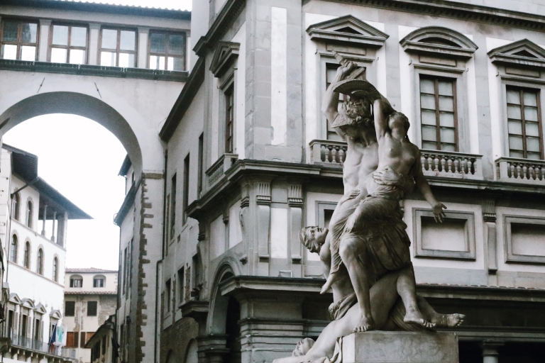 Florence Center Guided Walking Tour, David & Duomo ExteriorPrivéwandeling in het Frans