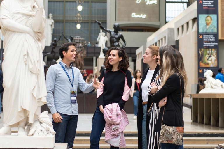 París: recorrido sin colas por el Louvre y el museo de OrsayTour privado del Louvre y el museo de Orsay en francés