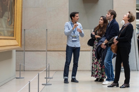 Parijs: Louvre must-see tour met Skip-the-Ticket-LineLouvre must-see privétour zonder lijn in het Spaans