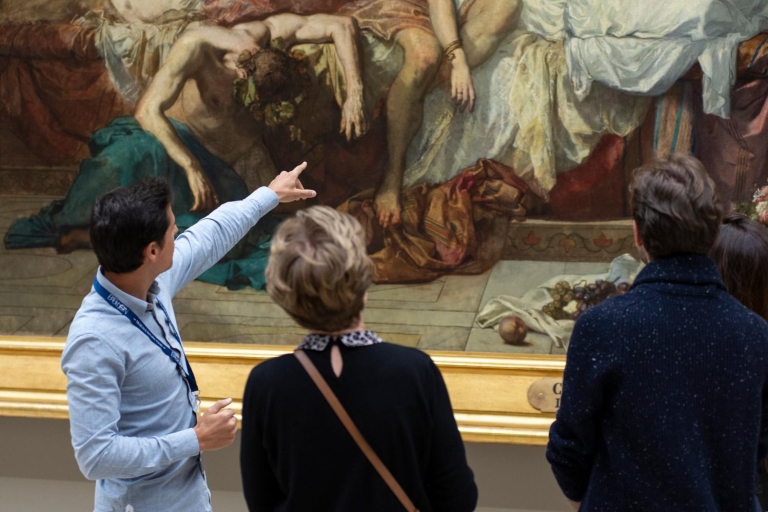 Paris : visite à pied et musée du LouvreVisite en petit groupe en anglais