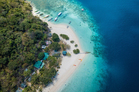 Coron: Coastal Cliffs, Beach &amp; Malcapuya Island Hopping TourShared Tour