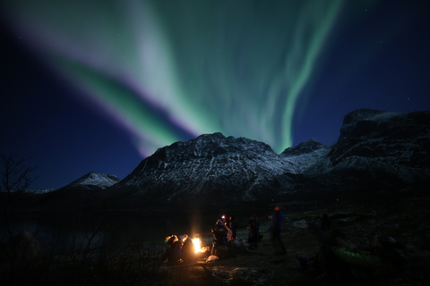 Z Tromso: Wycieczka fotograficzna do zorzy polarnejZ Tromsø: Polowanie na zorzę polarną z aparatem