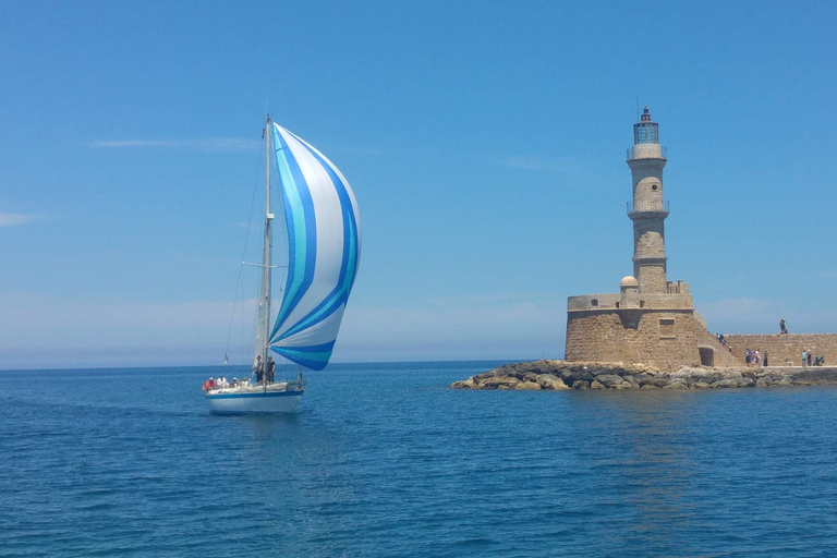 Chania: Full-Day Sailing Cruise with Lunch