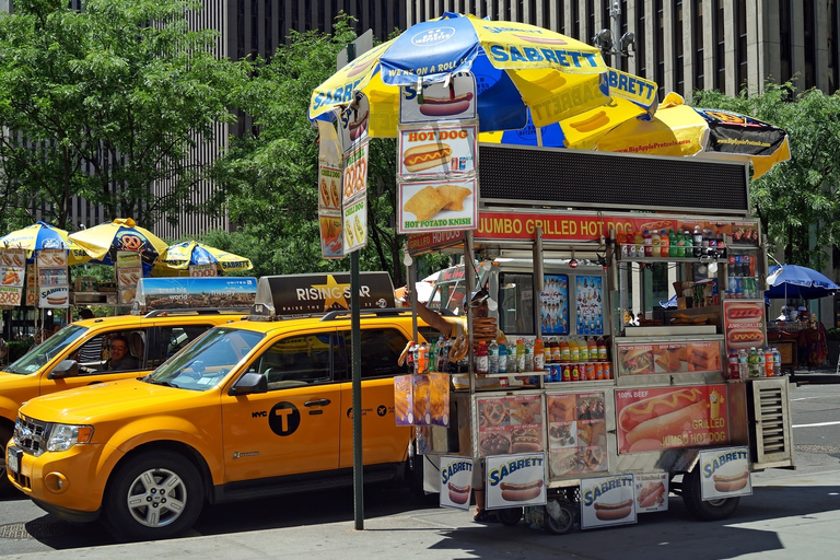 New York : visite guidée à pied de 5 heures avec dégustations culinairesNew York : visite à pied en groupe de 5 heures avec dégustations de plats