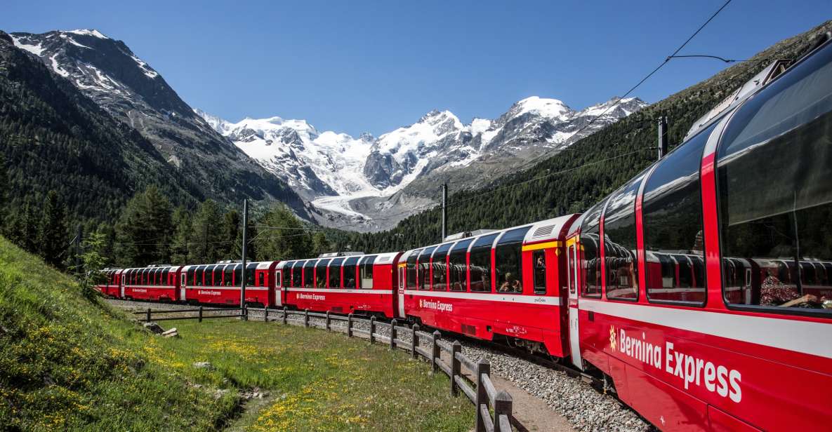 Bernina Express con carrozze panoramiche da Milano