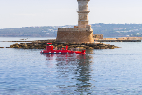 Chania: Semi-Submarine Boat Underwater Experience