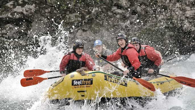 innsbruck esperienza di rafting sul fiume