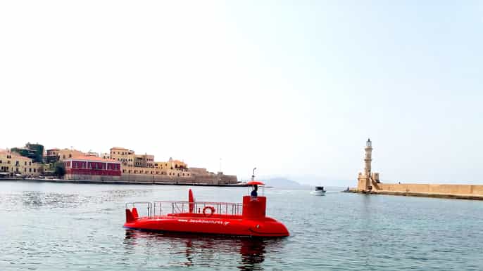 chania semisubmarine boat underwater experience