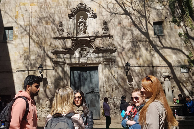 Barcelona &amp; Sagrada Familia Tour van een halve dag met ophaalservice vanaf je hotelRondleiding in het Engels