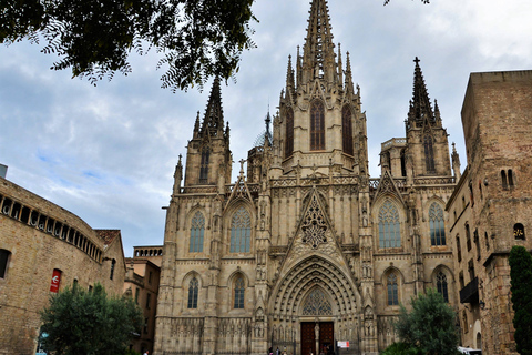 Visite d&#039;une demi-journée de Barcelone et de la Sagrada Familia avec prise en charge à l&#039;hôtelVisite en anglais