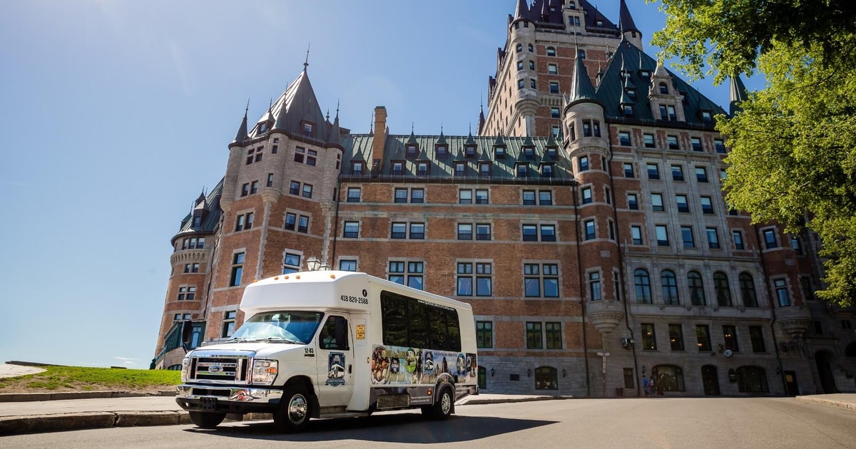 Quebec City Old Town and Montmorency Falls Bus Tour GetYourGuide