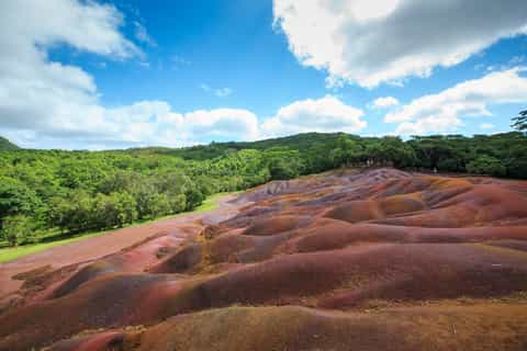 Chamarel: 7 Coloured Earth Geopark Entrance Ticket
